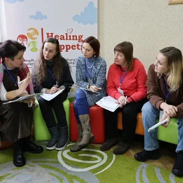 Відбувся третій тренінговий семінар із лялькової терапії